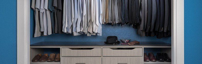 reach in closet system