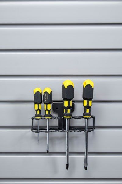 Screw Driver Rack Slatwall Organizer Accessory Option