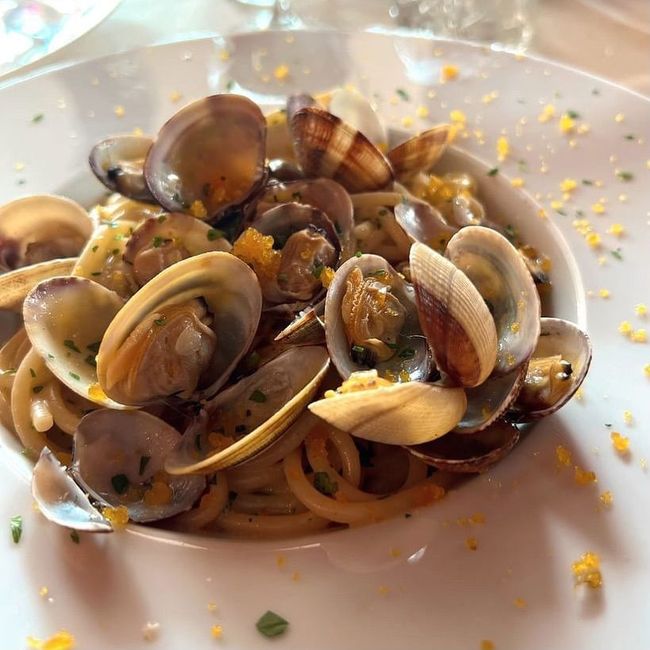 vassoio di cruditè di mare
