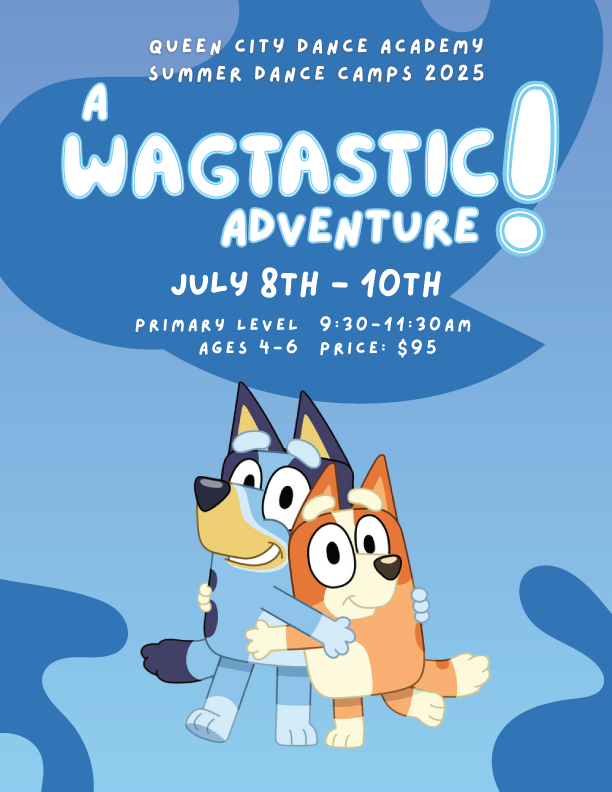 A poster for a wagtastic adventure on july 8th and 10th