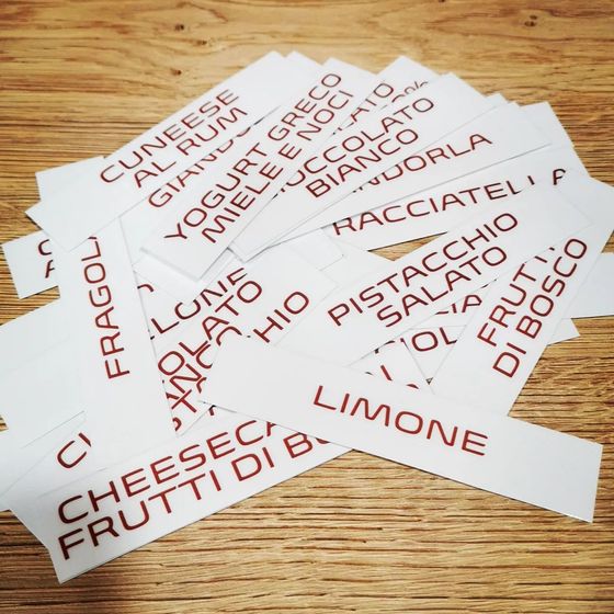elenco gusti gelato