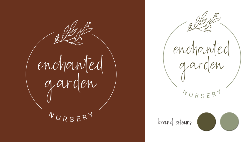 Enchanted Garden Nursery Branding Project Image Ink Creative