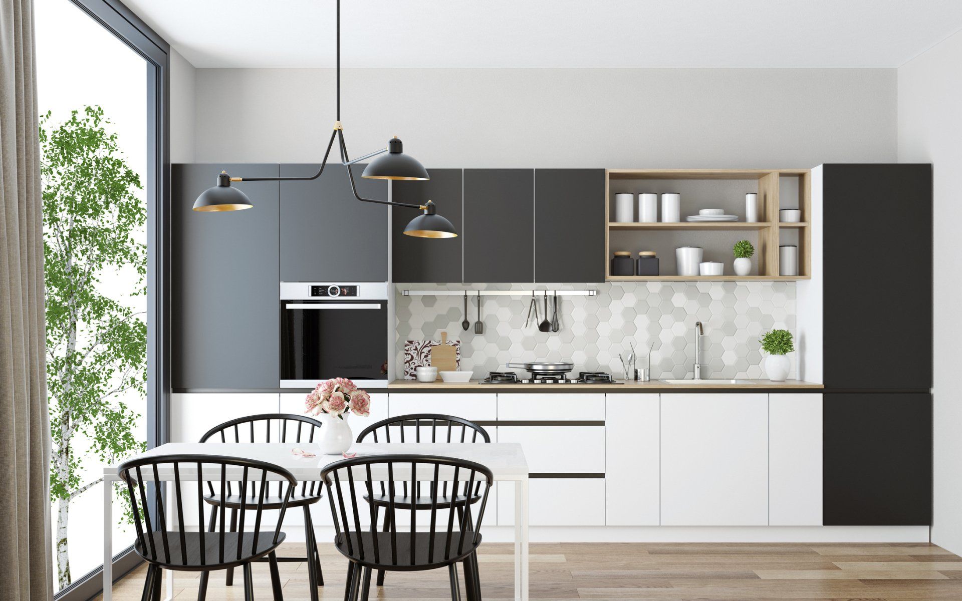 Modern Kitchen Interior — Norwood, MA — At Your Service Electric
