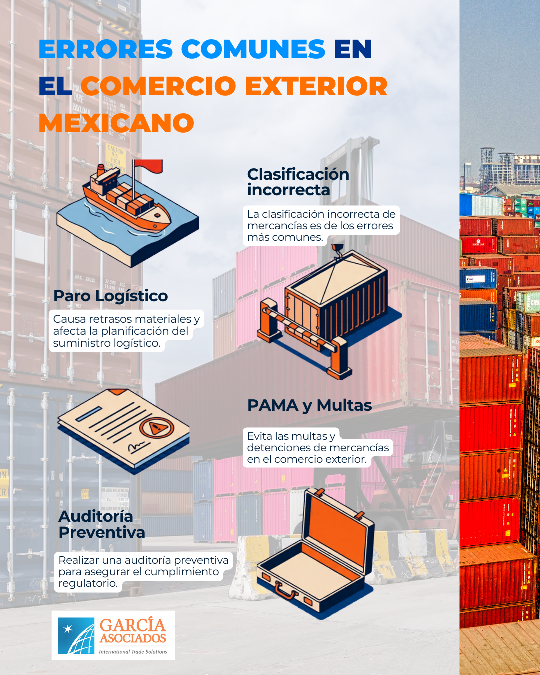 errores del comercio exterior