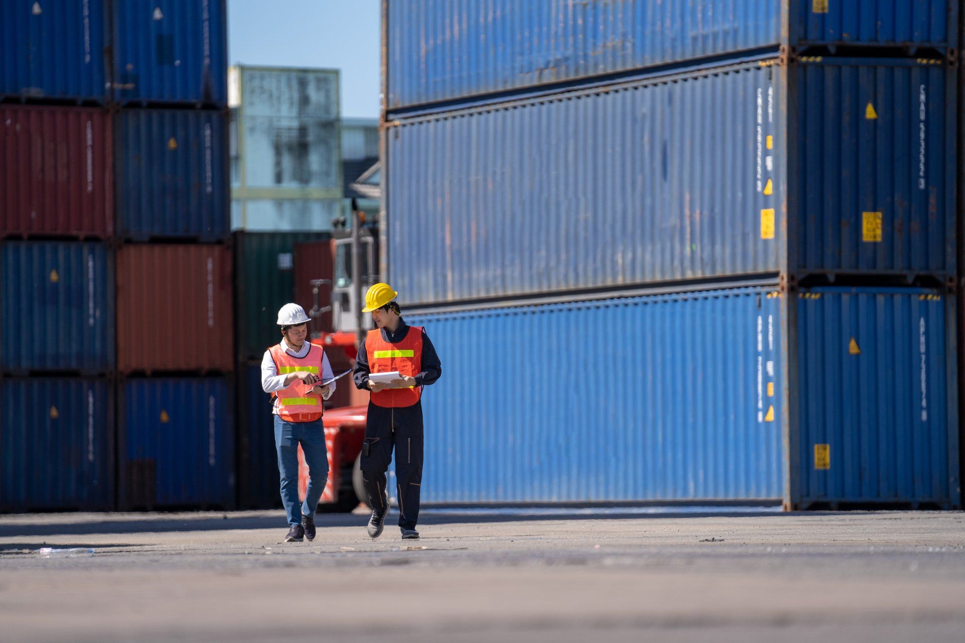Concepto logístico empresarial, concepto de importación y exportación Concepto logístico empresarial, concepto de importación y exportación