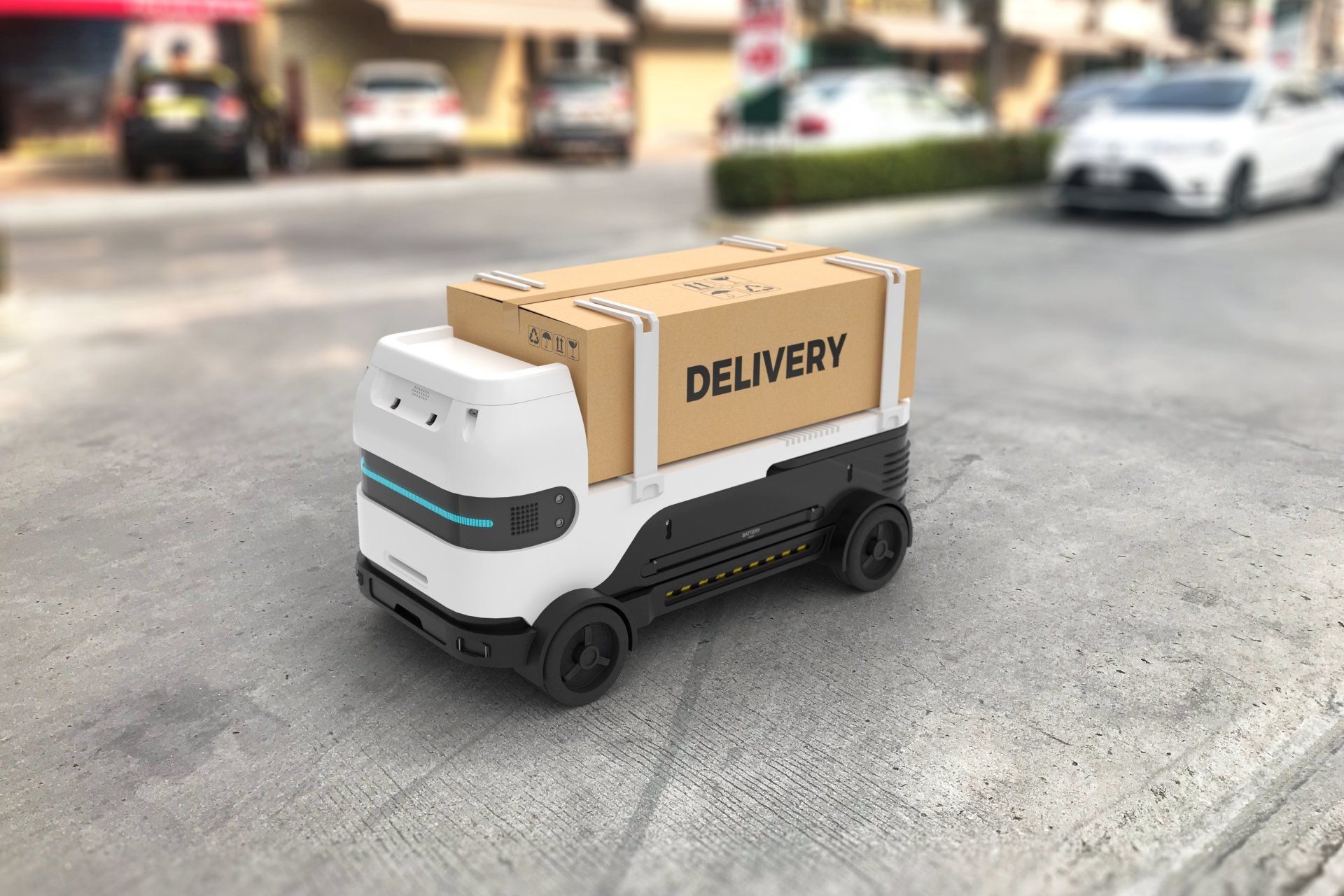 Robot de reparto autónomo Robot de reparto autónomo