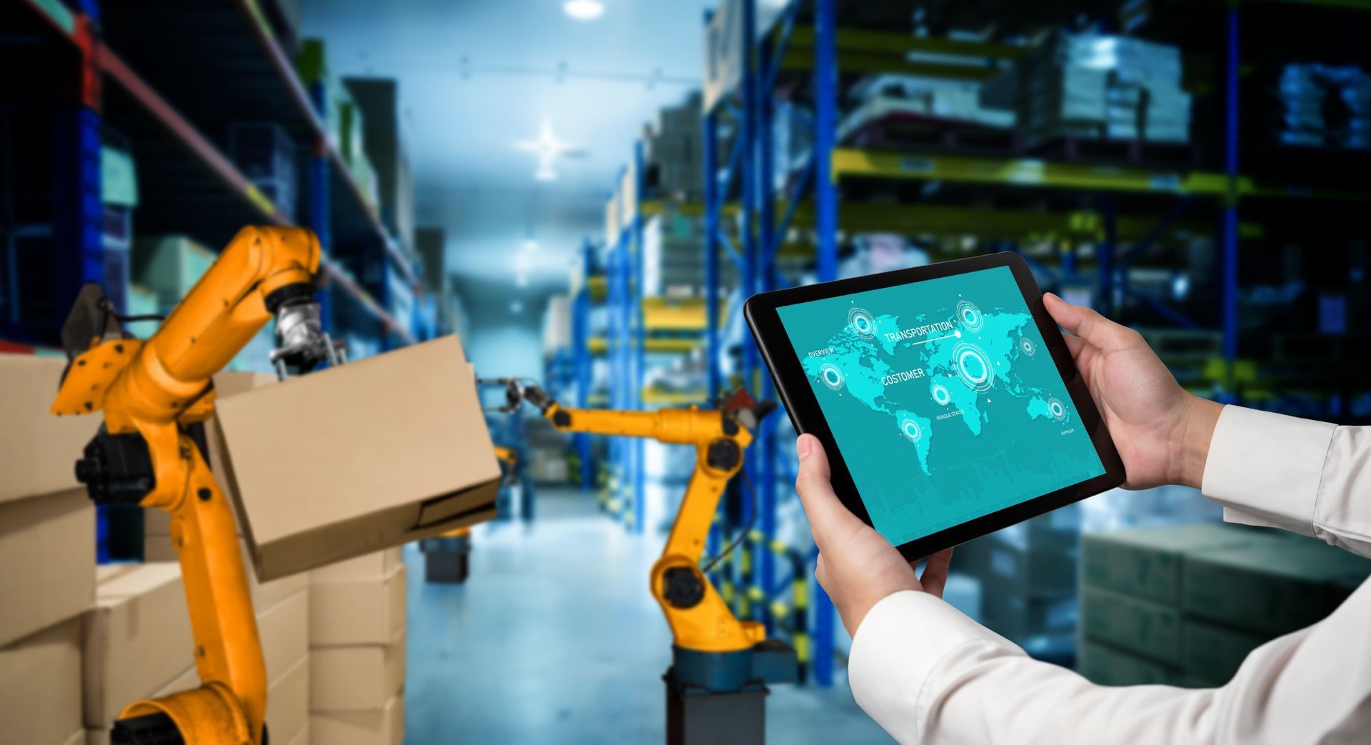 logística integral con inteligencia artificial 