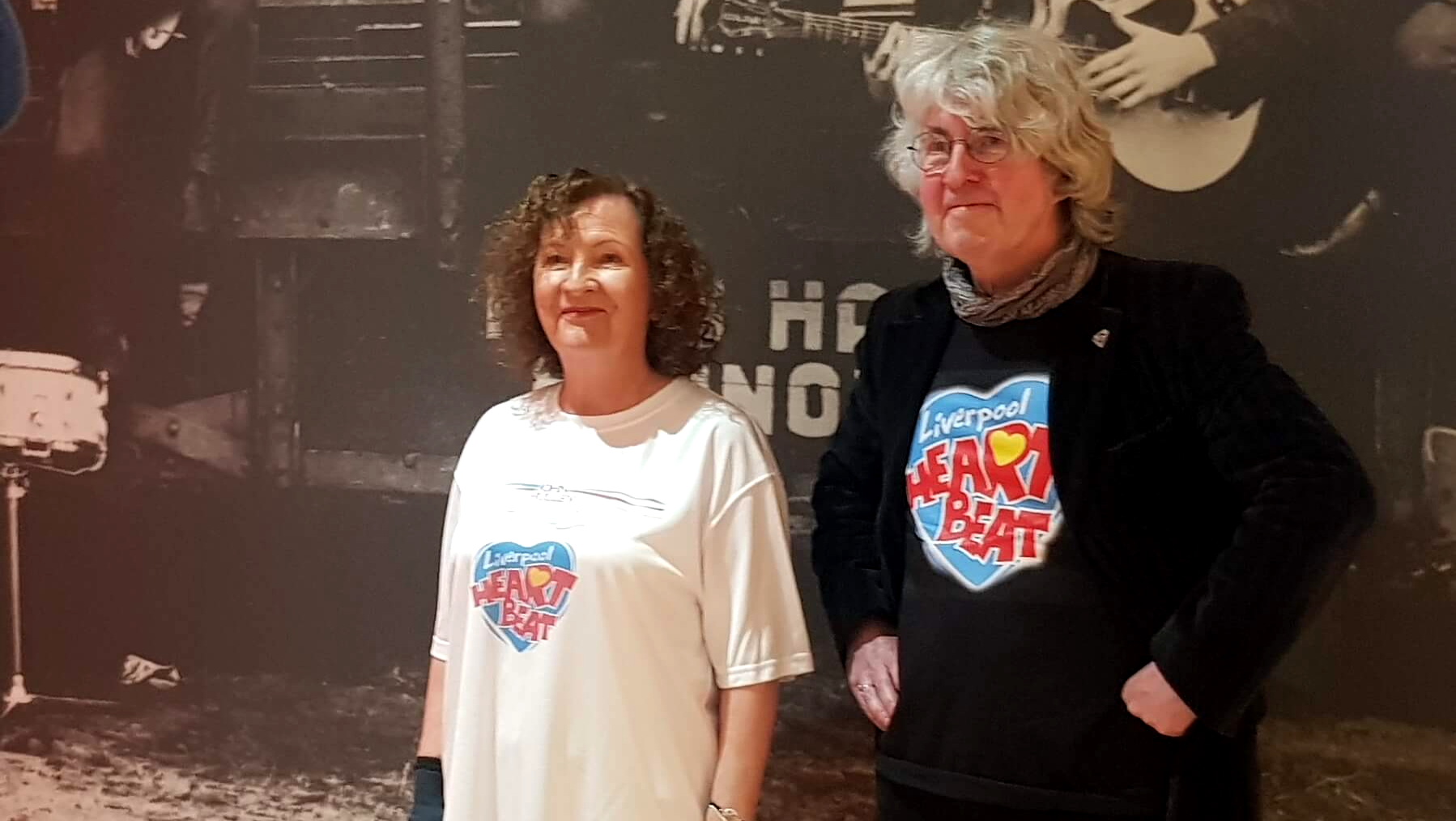 Kicking off the series will be the fabulous singer Beryl Marsden with tales of working alongside the Undertakers, Beatles and Rod Stewart. Stay tuned to Liverpool Heartbeat!  Photo caption: Beryl Marsden with interviewer Tim Quinn