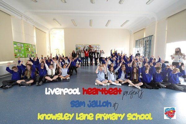 SAM JALLOH AT LIVERPOOL HEARTBEAT