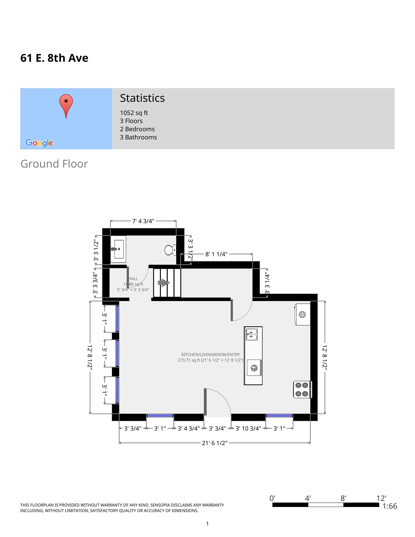 61-67 E. 8th Ave. - Floor Plan 02