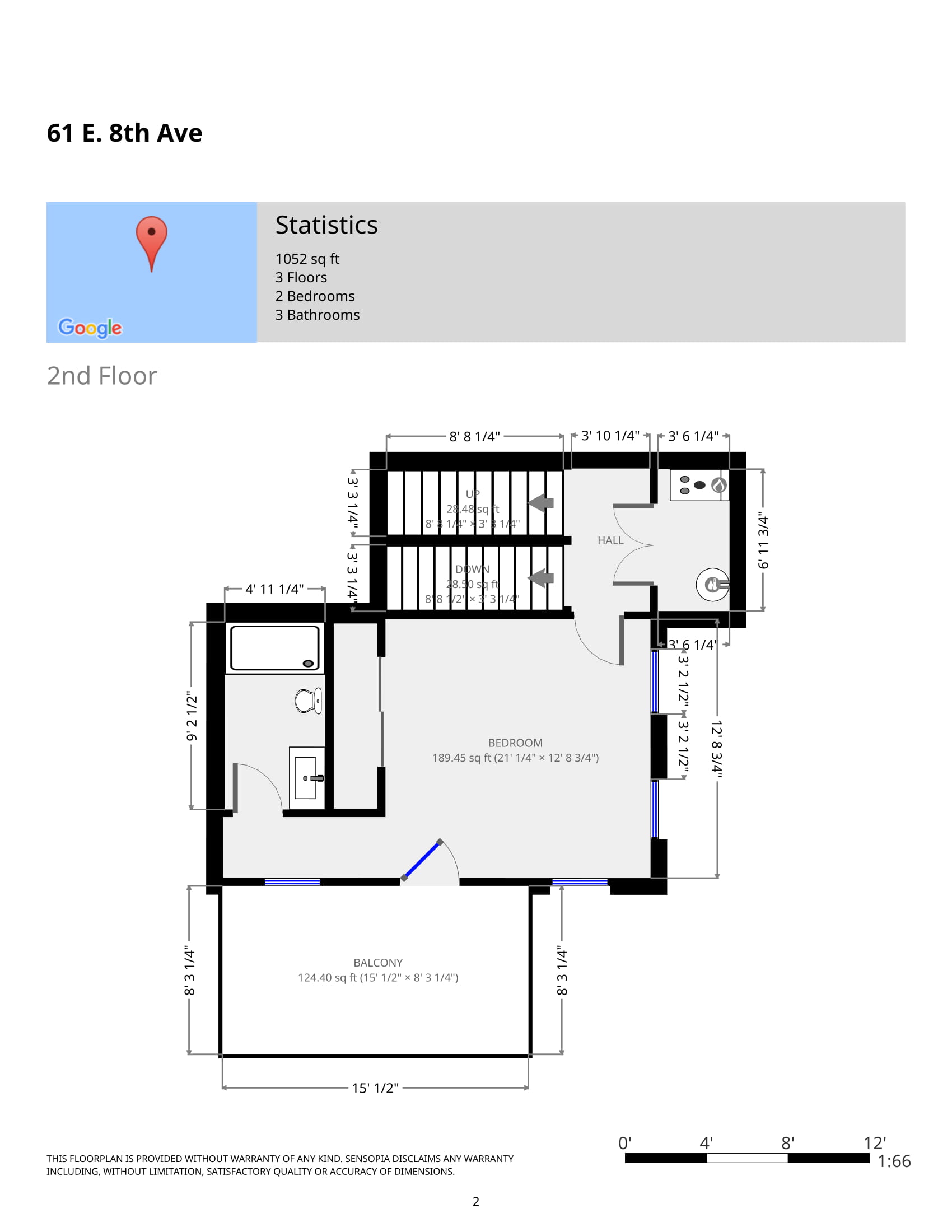 61-67 E. 8th Ave. - Floor Plan 01