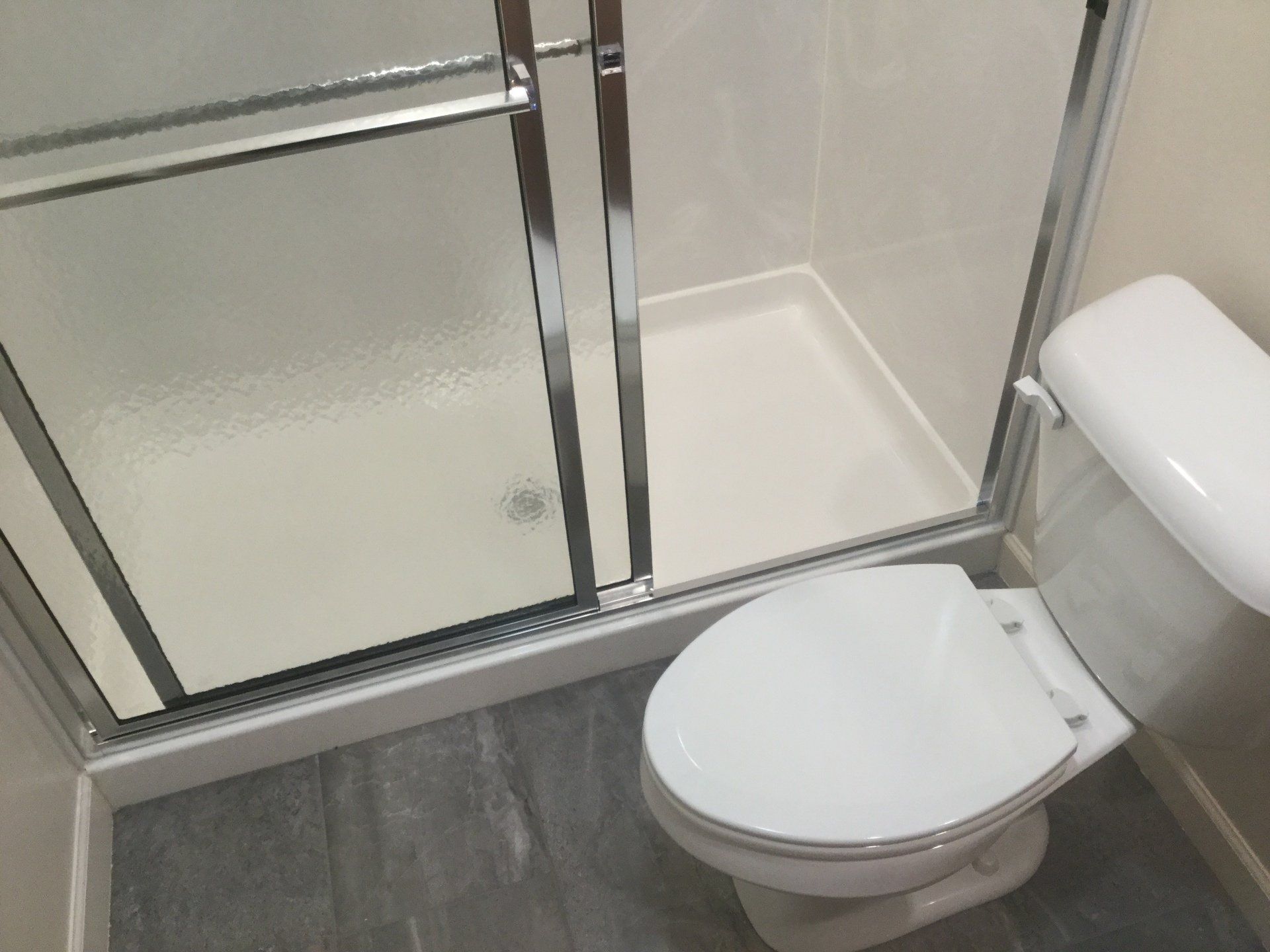 stand up shower