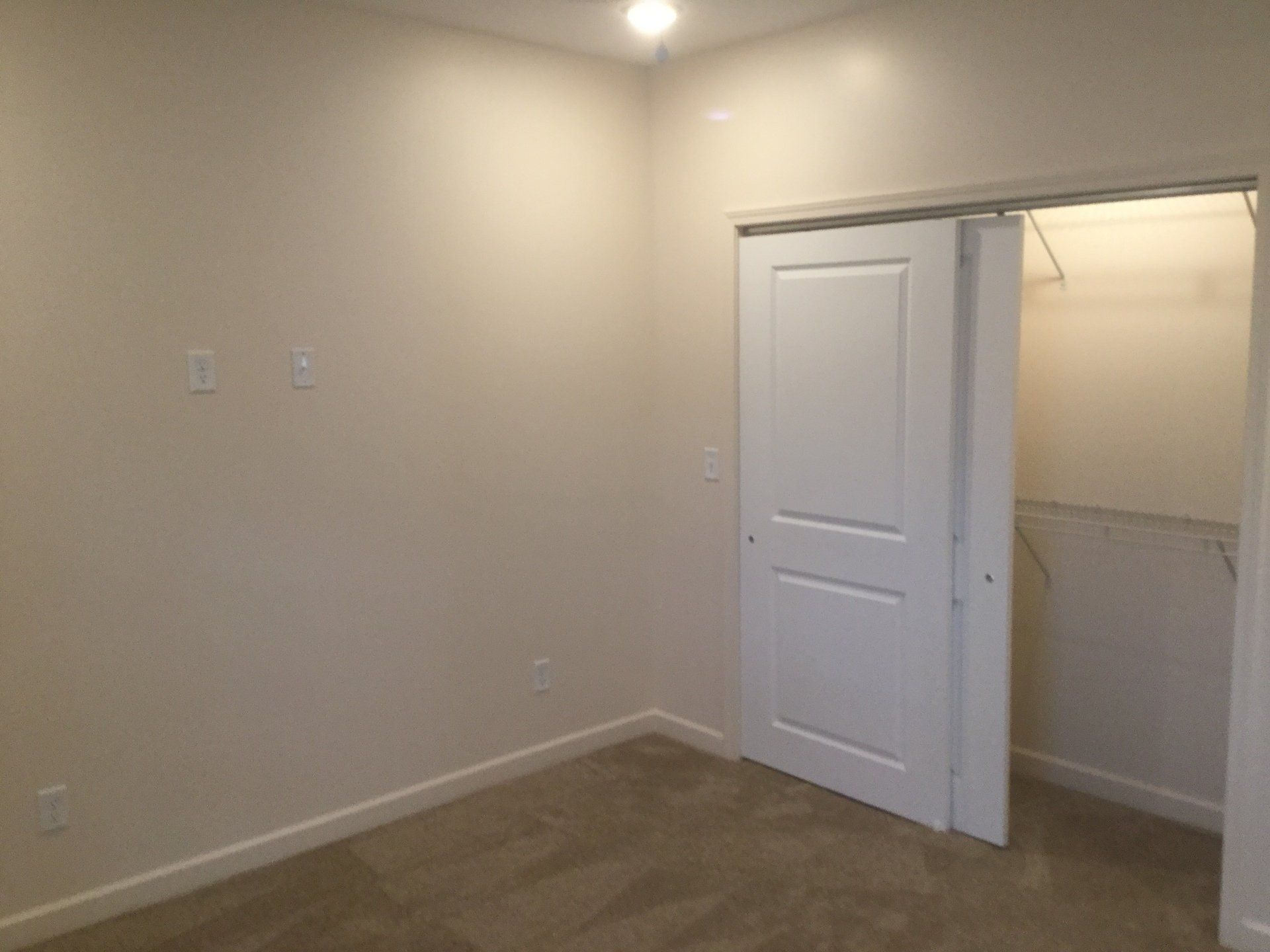 open bedroom