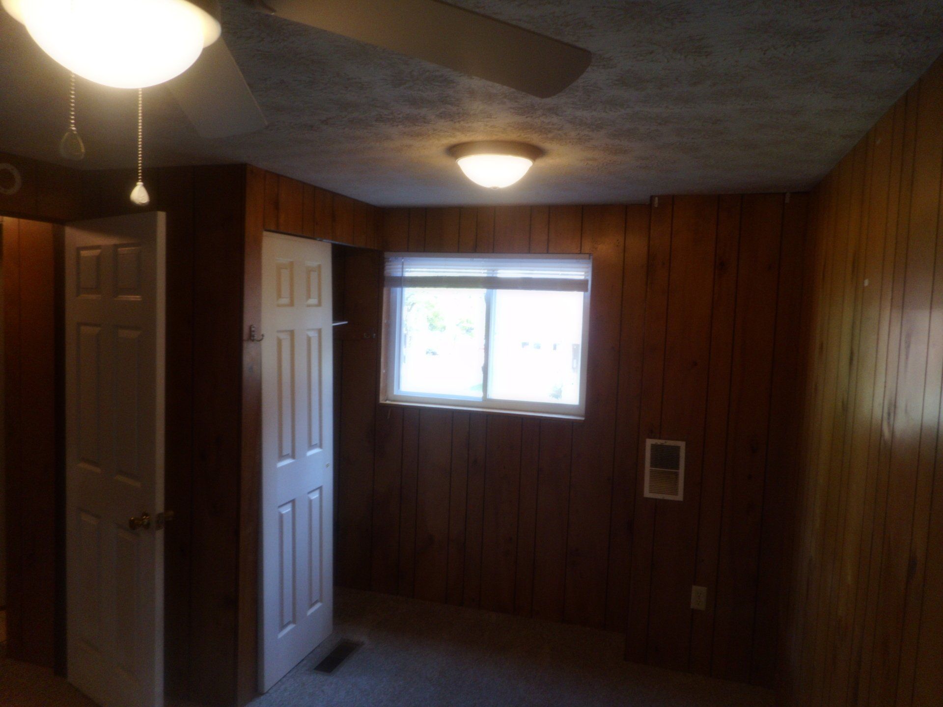 spacious bedroom