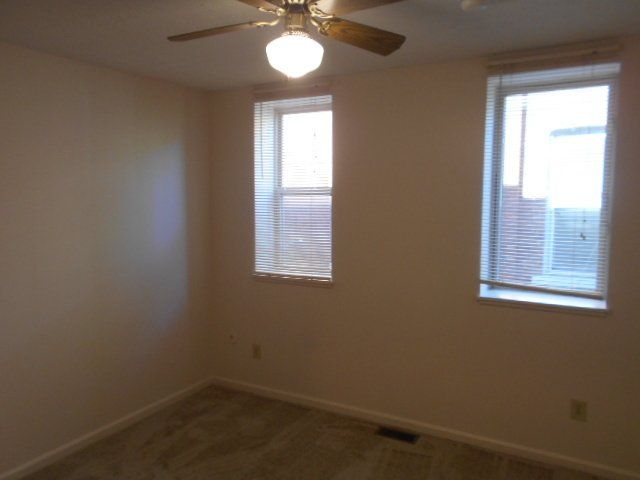 44 E. 12th Ave. Apt. C - Bedroom , window and Ceiling Fan