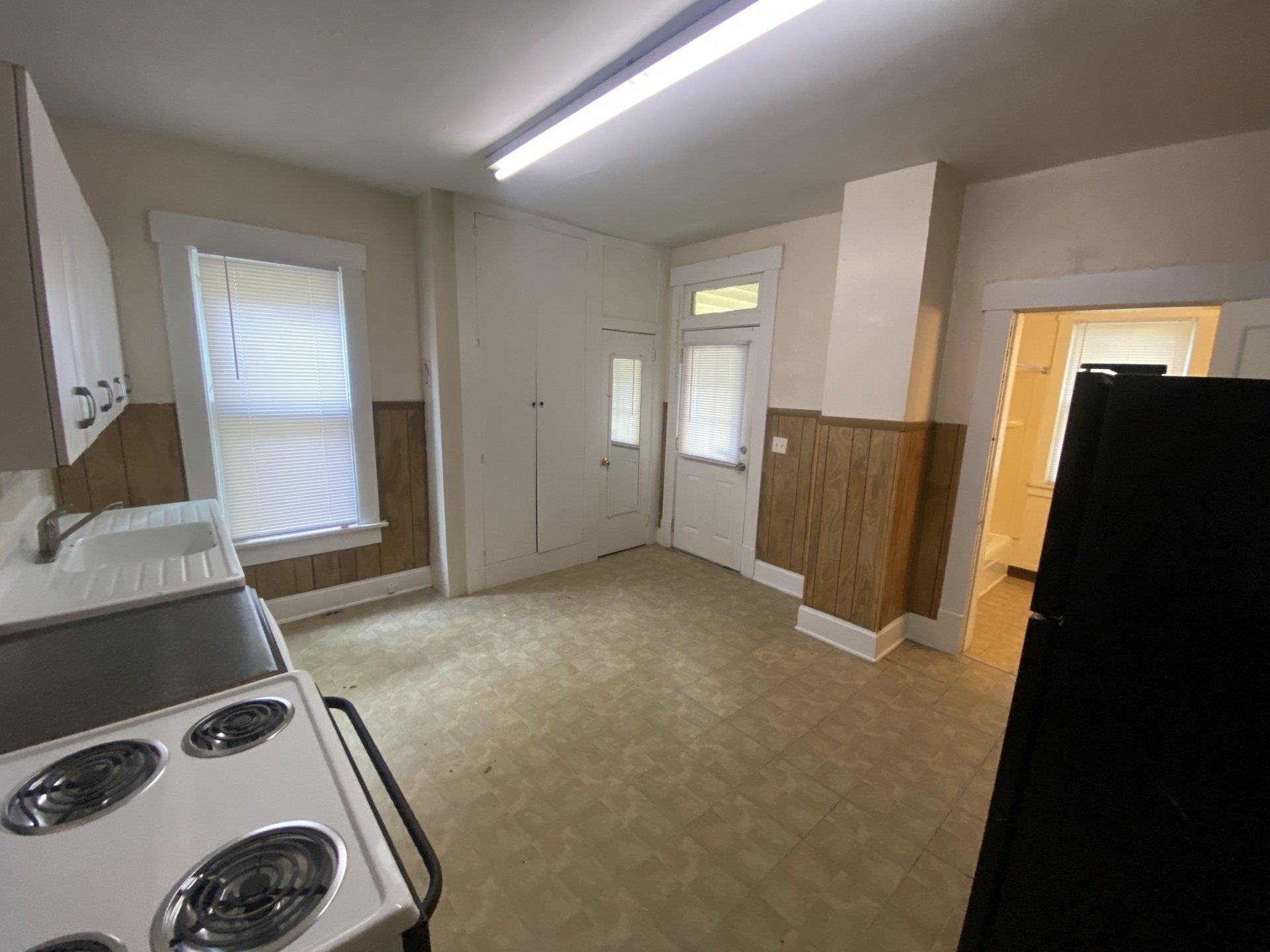 spacious kitchen