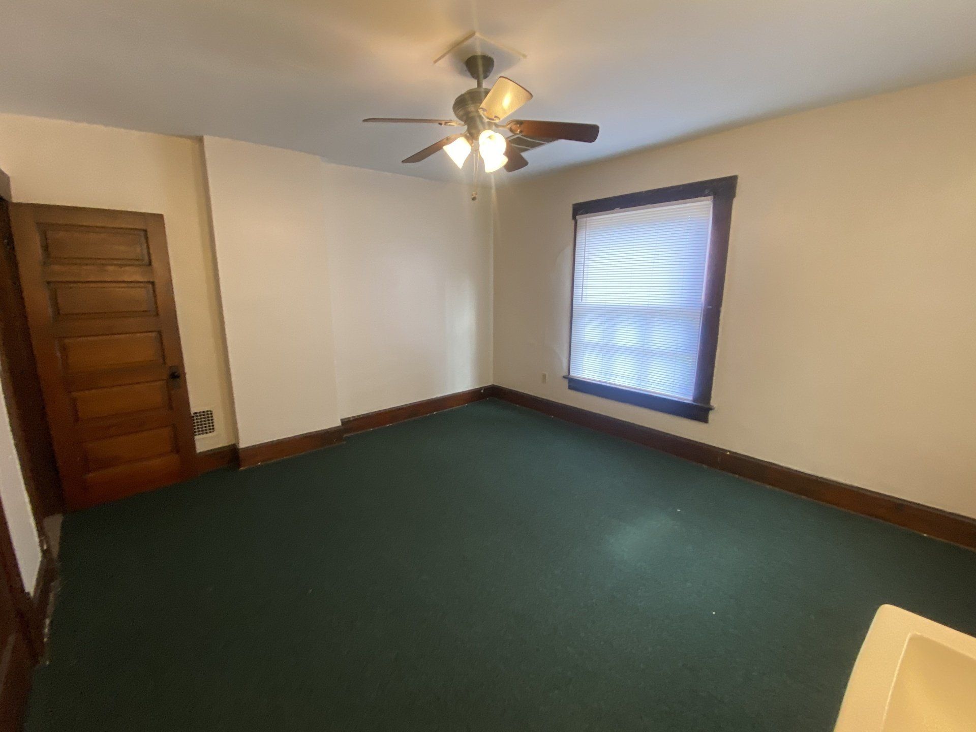 spacious bedroom