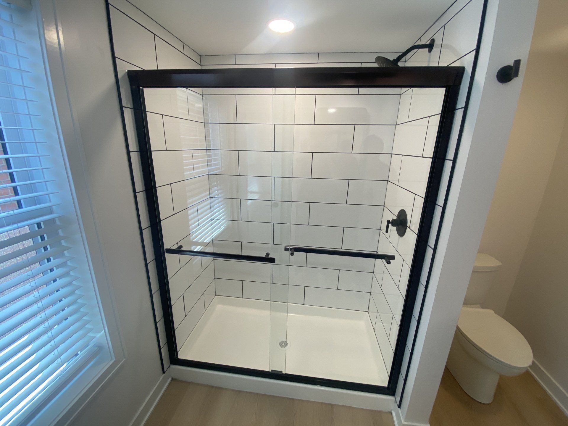 stand up shower