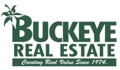 Buckeye Real Estate Logo in Footer - linked to home page