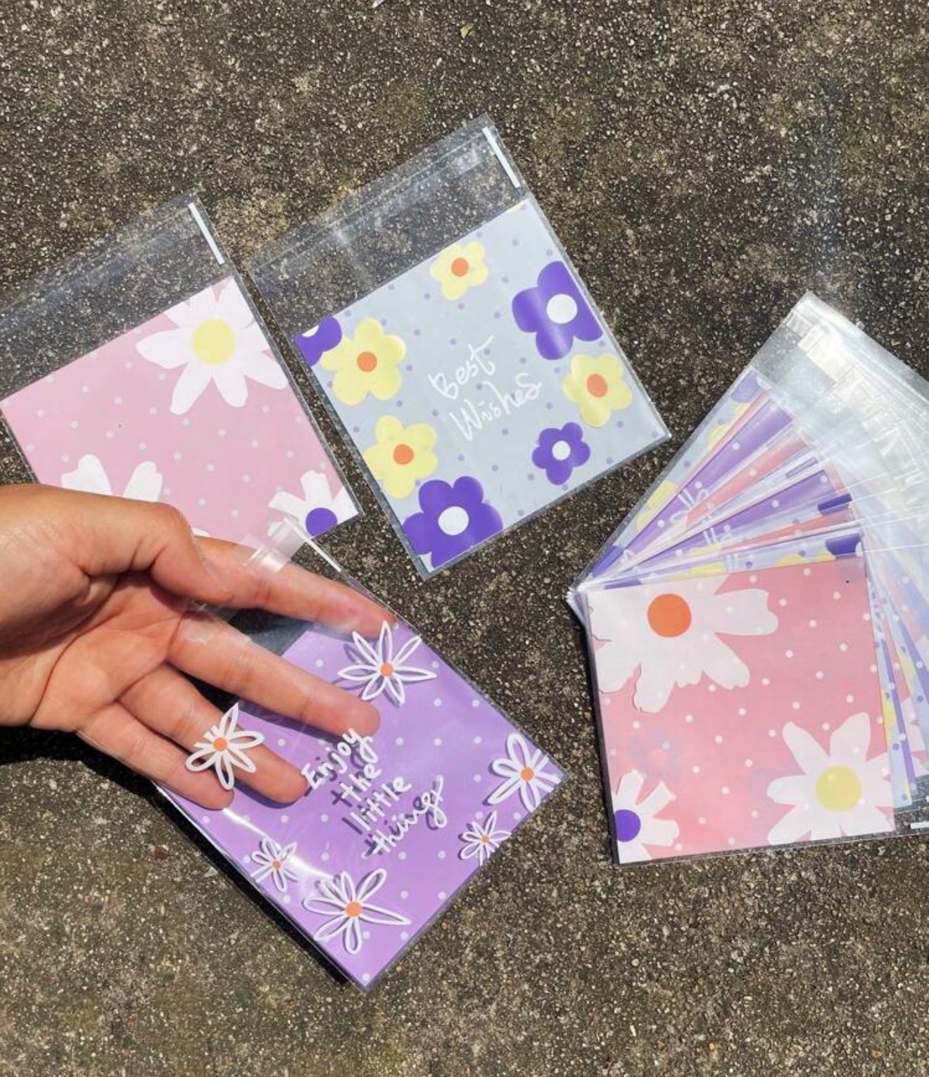Bolsas celofán diseños