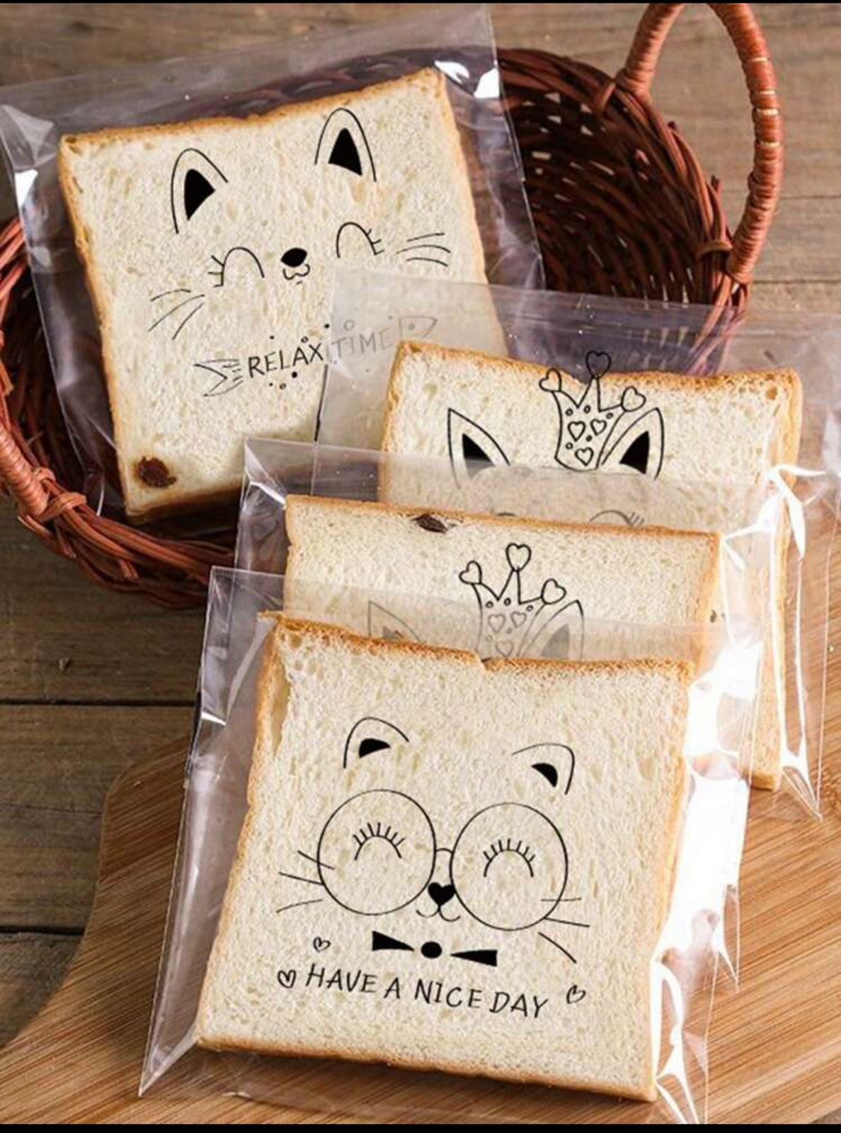 Bolsa Celofán Gatito