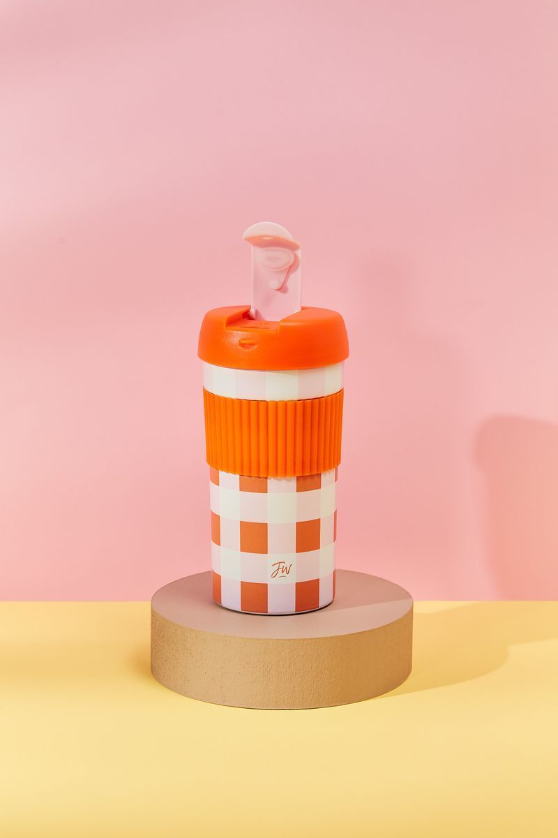 Vaso Termico Cafe FW colorblock acero inoxidable 500cc