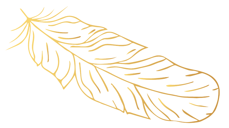 feder in gold