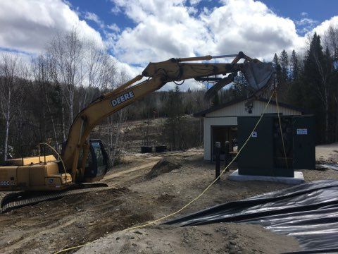 Searchmont Pump House Wire Pull