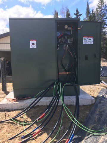 Searchmont Pump House Wire Pull