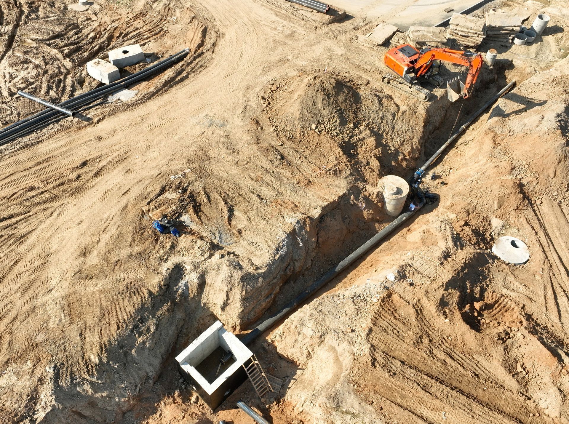 Costruzioni fognature Terni Edil Mucia