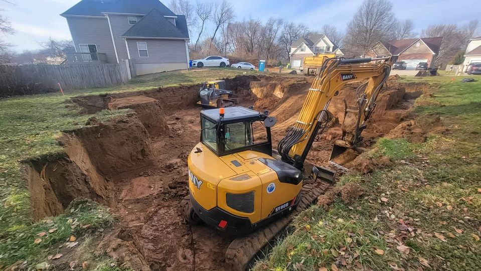 Creating A Trench In Kansas City, MO
