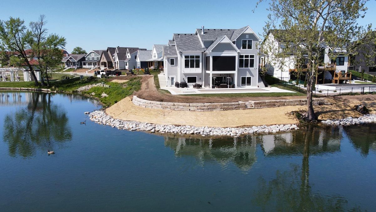Erosion Control For A Residential Property In Kansas City, MO