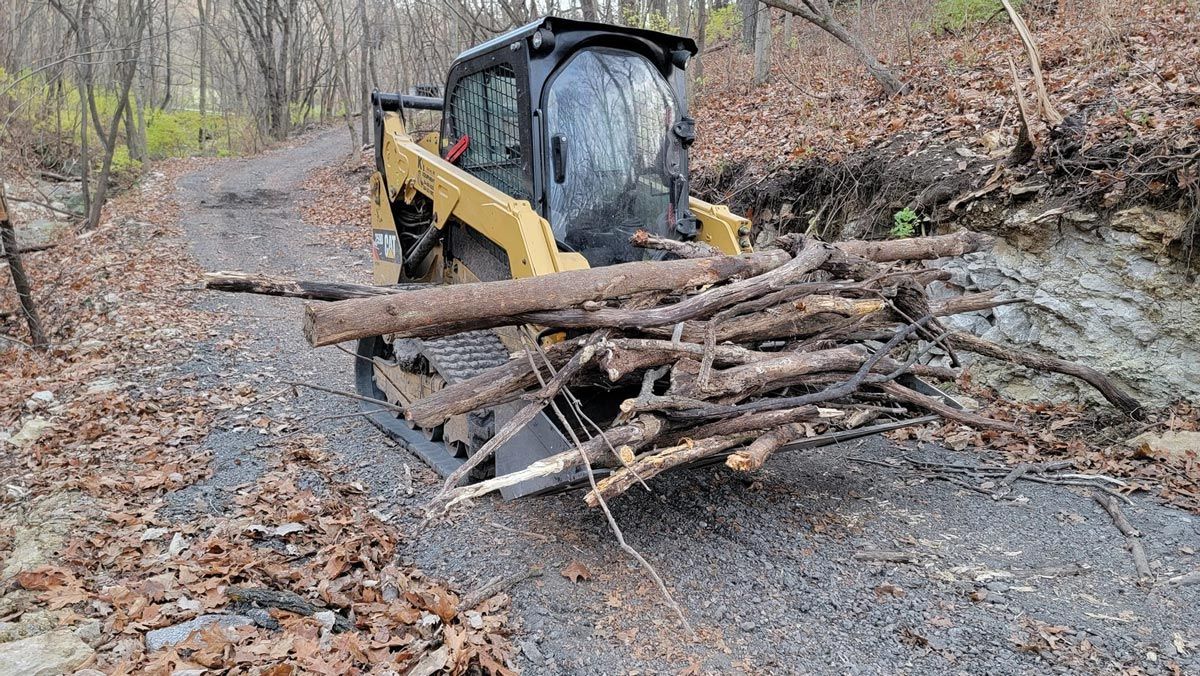 Moving Woods For A Site Cleanup In Kansas City, MO