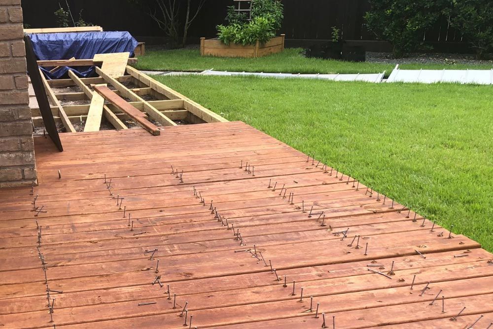 Removing Deck In Kansas City, MO