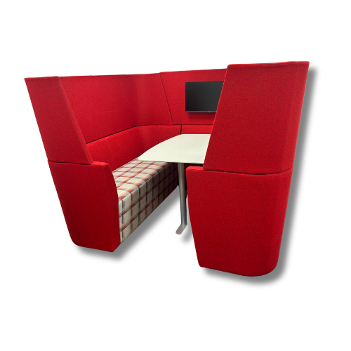 Refurbished office booths