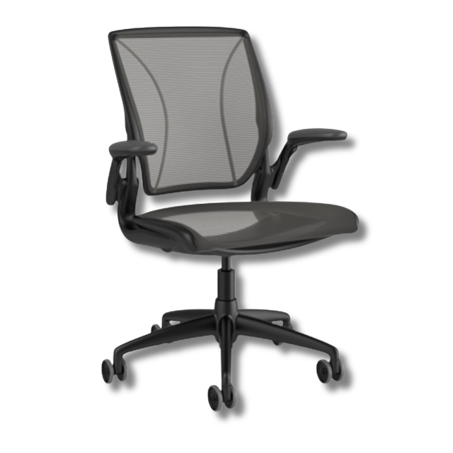 Refurbished Humanscale Diffrient World Full Mesh chair