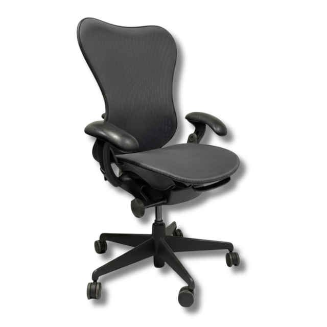 Refurbished Herman Miller Mirra task chair in black