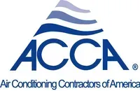ACCA logo with blue wave and stylized blue letters on white background