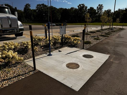 Motorhome and RV Waste Station