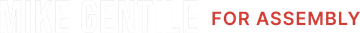 Mike Gentile for Assembly logo