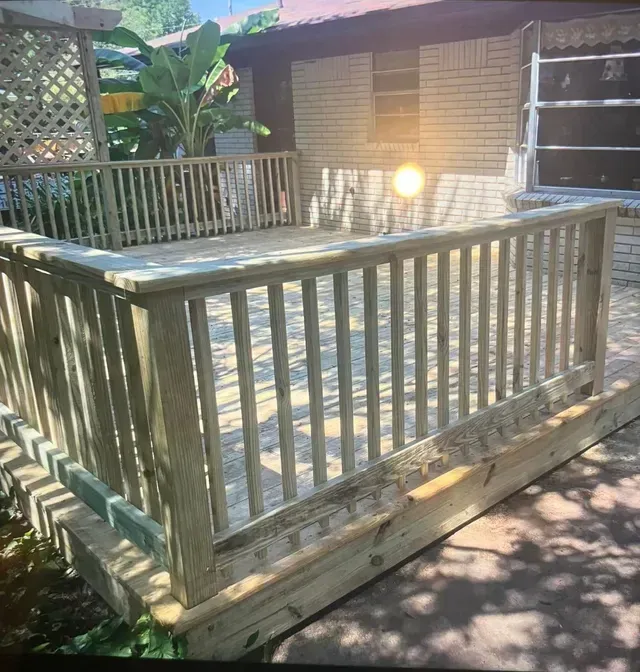 Outdoor Deck Design Monroe LA