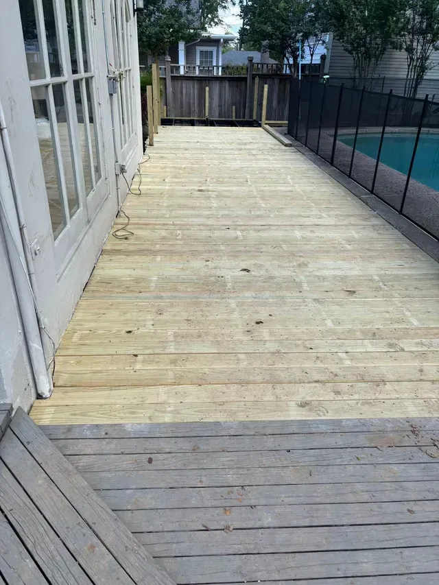 Custom Deck Design Monroe LA