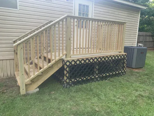 Outdoor Deck Construction Services Monroe LA