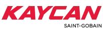 Kaycan Saint-Gobain logo in red and black on white background