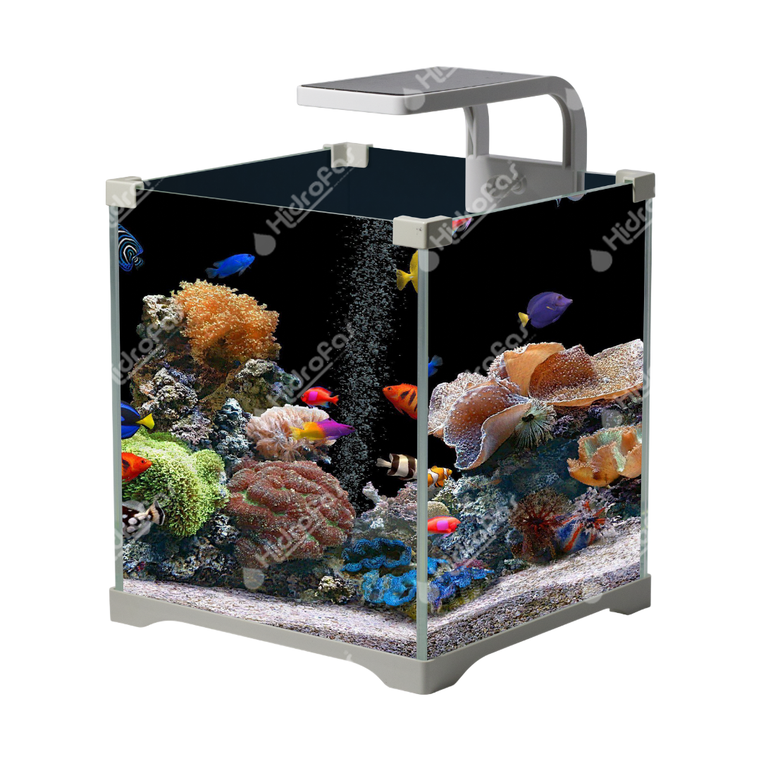 Acuario Owaru AKT Blanco 15L