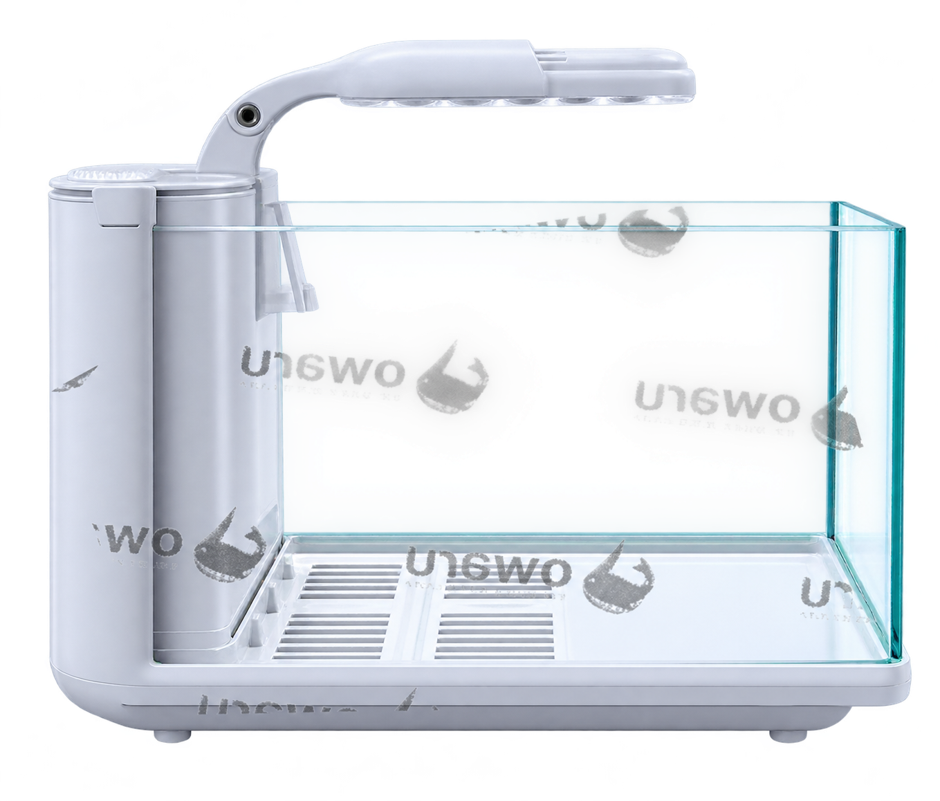Acuario de vidrio Owaru HSD-300 de 7 L