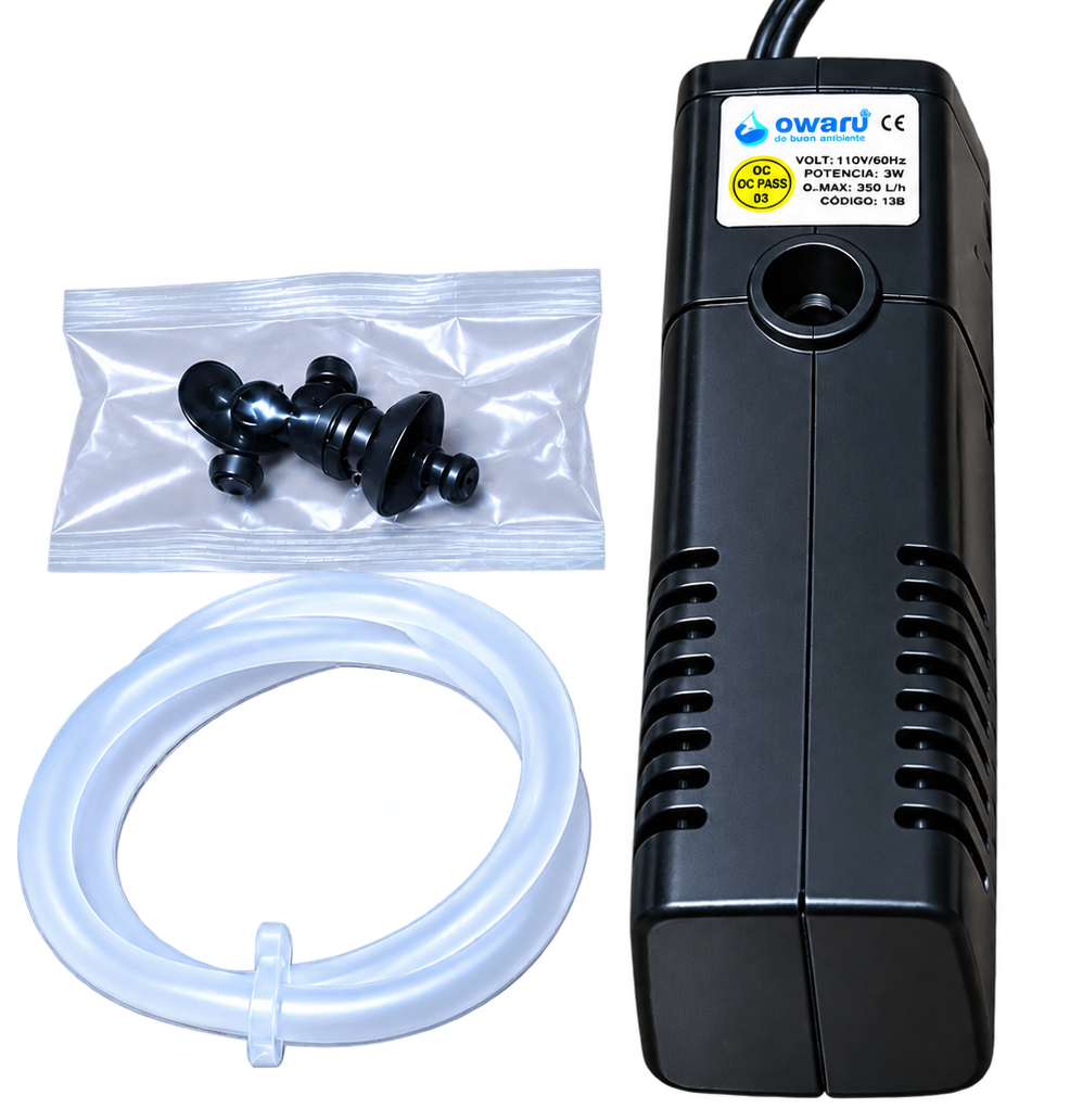 Filtro sumergible sin flauta Owaru HQ-510