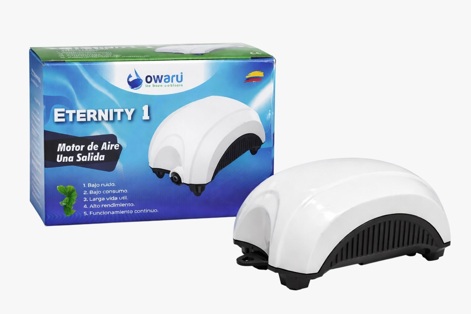 Motor de aire Owaru ETERNITY 1 para acuario