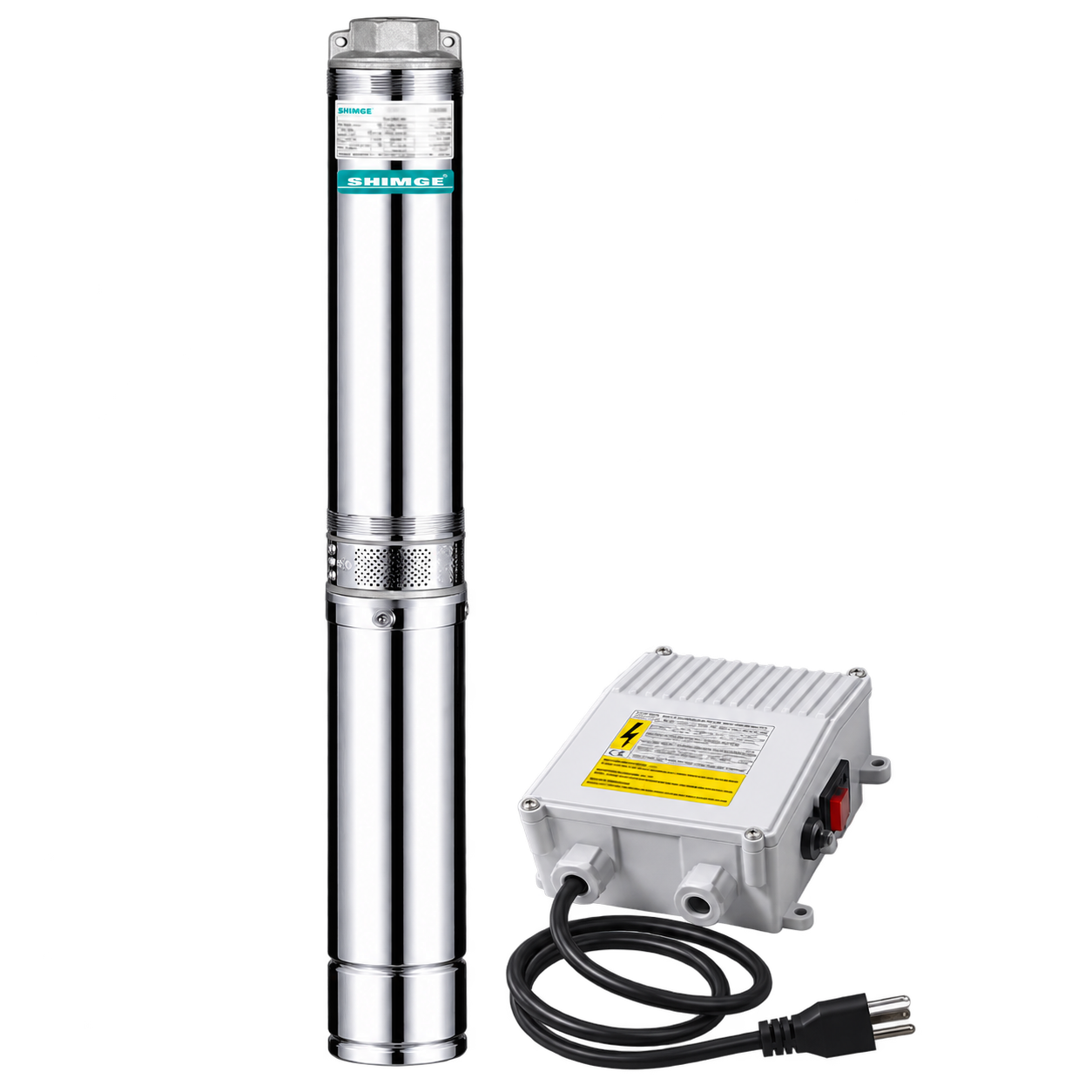 Electrobomba sumergible Hidrofas 3SPm para pozo de 3 pulgadas