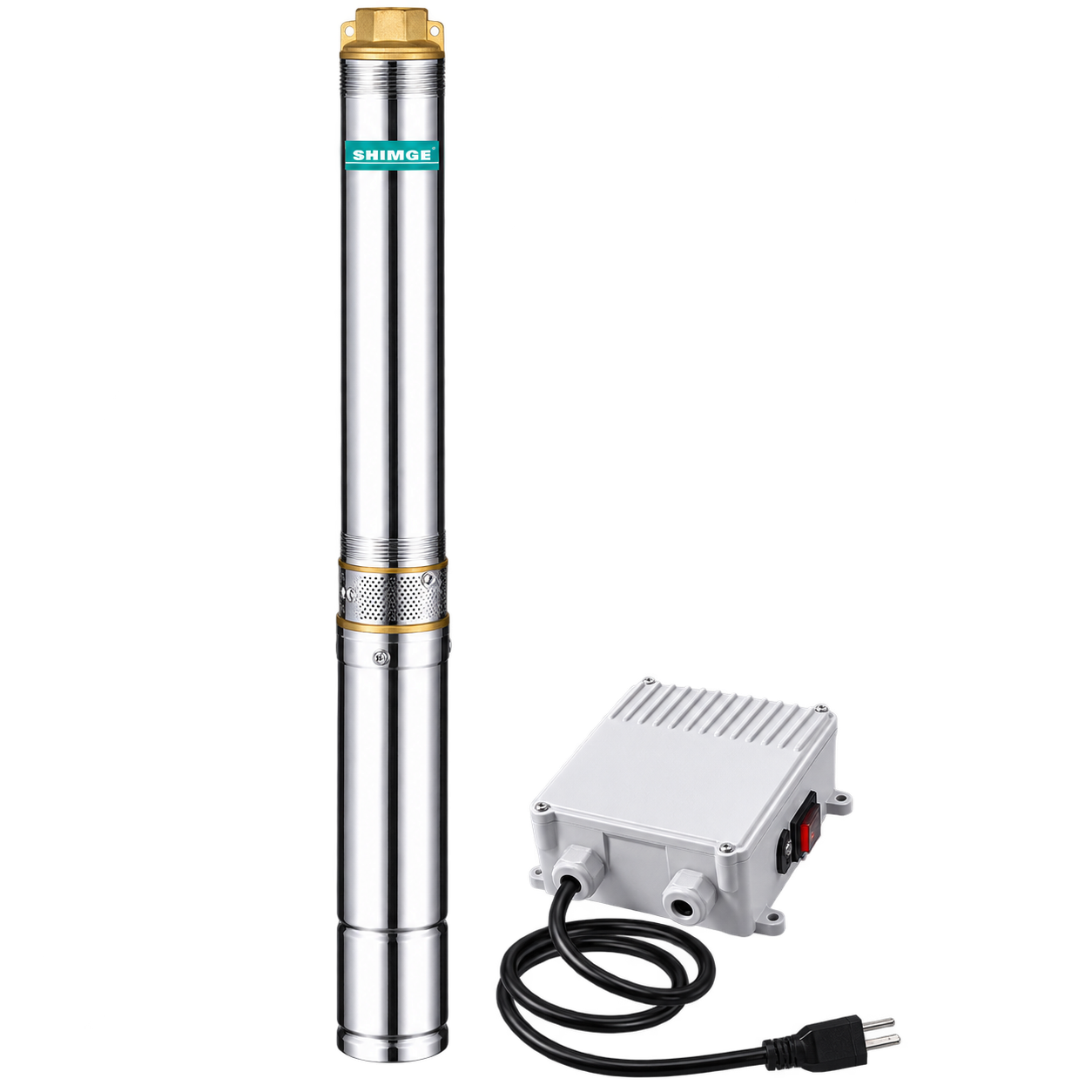 Electrobomba sumergible para pozo Shimge 2.5SGm
